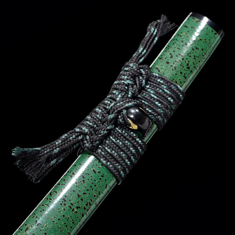 Handmade Japanese Katana Sword With T10 Steel Clay Tempered Real Hamon