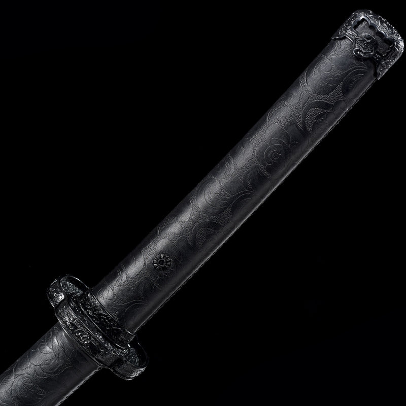 Handmade Japanese Tachi Odachi Sword High Manganese Steel Real Hamon Full Tang