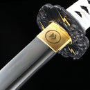 Ghost of Tsushima Hand Made High Quality T10 Steel Japanese Katana and Tanto Sword Set