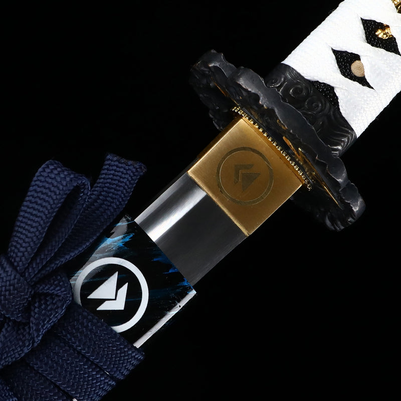 Ghost of Tsushima Hand Made High Quality T10 Steel Japanese Katana and Tanto Sword Set