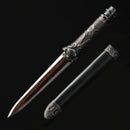 Handmade Japanese Double Edge Tanto Sword Full Tang