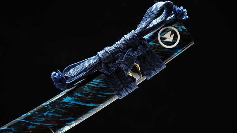 Ghost of Tsushima Hand Made High Quality T10 Steel Japanese Katana and Tanto Sword Set