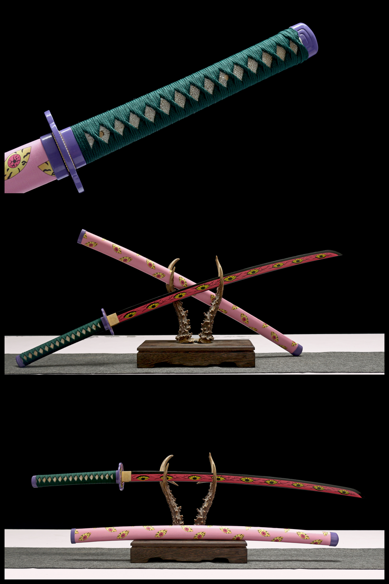 Demon Slayer Kokushibo Katana Sword Cosplay