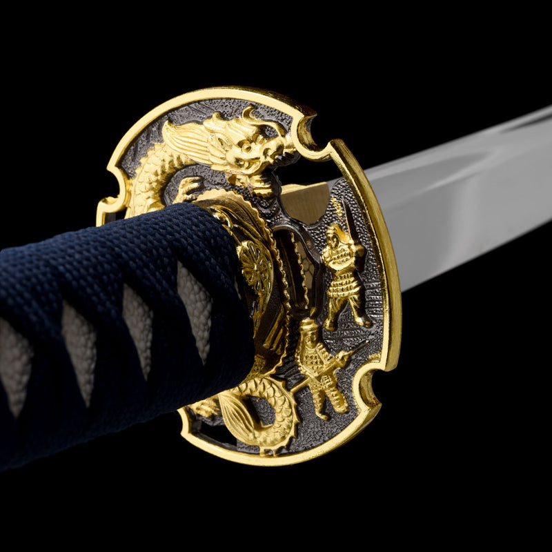 Handmade Japanese Full Tang Sword With 1060 Carbon Steel Blade Katana