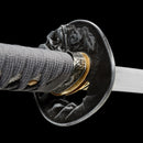 Handmade Japanese Sword T10 Carbon Steel Katana With Clay Tempered Real Hamon