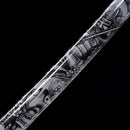 Handmade Japanese Sword T10 Carbon Steel Katana With Clay Tempered Real Hamon