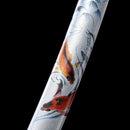 Handmade Japanese Wakizashi Sword High Manganese Steel With Blue Blade And Silver Scabbard