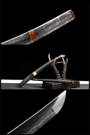 Hand Made High Quality T10 Ox Horn Rayskin Saya Tanto - Kanu Swords