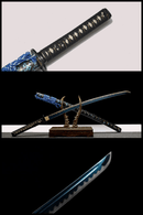 Hand Made High Quality T10 Steel Japanese Katana Swords Special Hamon - Kanu Swords