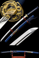 Handmade Japanese Full Tang Sword With 1060 Carbon Steel Blade Katana - Kanu Swords