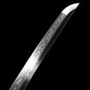 Handmade Japanese Katana Sword With T10 Steel Clay Tempered Real Hamon - Kanu Swords