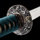 Handmade Japanese Katana Sword With T10 Steel Clay Tempered Real Hamon - Kanu Swords