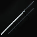 Handmade Japanese Ninjato Sword 1045 Carbon Steel No Guard - Kanu Swords