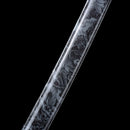 Handmade Japanese Samurai Katana Lightning T10 Carbon Steel With Grey Scabbard Sword - Kanu Swords