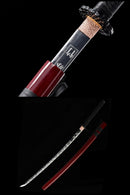 Handmade Japanese Samurai Sword With Printed Blade - Kanu Swords