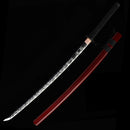 Handmade Japanese Samurai Sword With Printed Blade - Kanu Swords