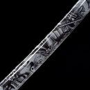 Handmade Japanese Sword T10 Carbon Steel Katana With Clay Tempered Real Hamon - Kanu Swords