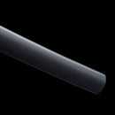 Handmade Japanese Sword T10 Clay Tempered Steel Katana Real Hamon Full Tang With Black Scabbard - Kanu Swords