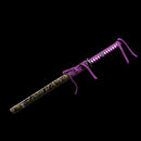 Handmade Ninjato Ninja Sword With Purple Straight Blade - Kanu Swords