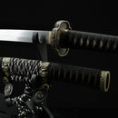 Japanese Tachi Odachi Sword 1045 Carbon Steel With Brown Scabbard - Kanu Swords