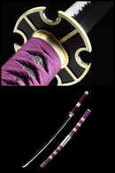 Luffy's Sword, Nidai Kitetsu Katana One Piece - Kanu Swords