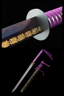 purple ninjato with gold 