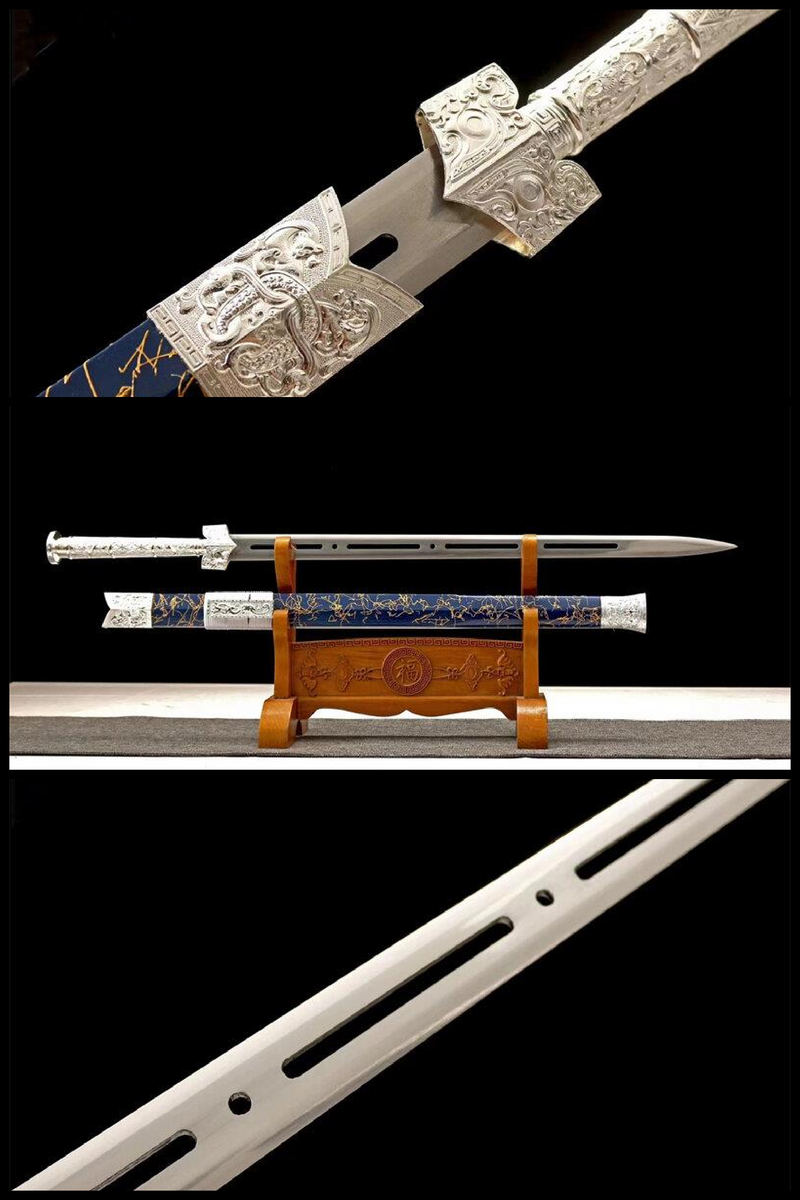 Hand Made Superior Chinese Sword T10 Steel Tiger