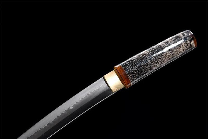 Hand Made High Quality T10 Ox Horn Rayskin Saya Tanto
