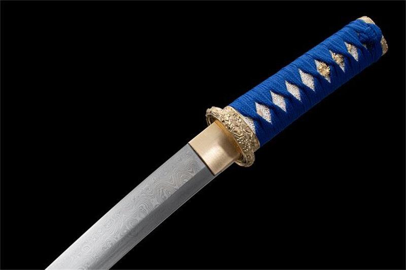 Hand Made High Quality Damascus Steel Tanto