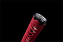 Hand Made Superior T10 Katana Real Hamon Clay Tempered Rayskin Saya