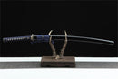 Katana T10 Carbon Steel Hand Forge Real Hamon Clay Tempered