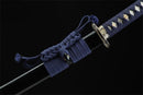 Katana T10 Carbon Steel Hand Forge Real Hamon Clay Tempered