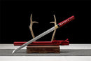 Hand Made High Quality T10 Steel Wakizashi Red