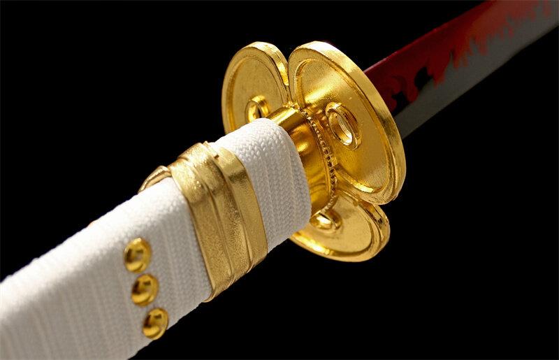 Authentic One Piece Ame no Habakiri Katana Sword Replica for Cosplay