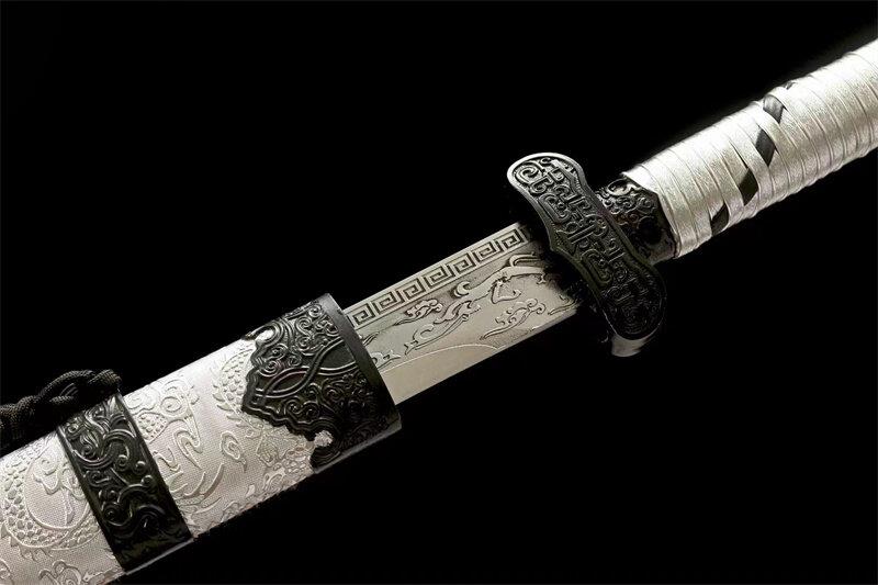 Hand Made Superior Chinese Dragon Sword T10 Steel