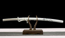 Beautifully crafted T10 steel katana sword with intricate geisha artwork