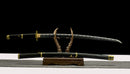 One Piece Roronoa Zoro Yubashiri Katana sword on display stand.