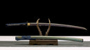 Hand Made High Quality Damascus Steel Katana Blue Special Edge - Kanu Swords