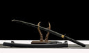 Hand Made High Quality T10 Steel Japanese Katana Swords Black Wolf - Kanu Swords