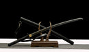 Hand Made High Quality T10 Steel Japanese Katana Swords Black Wolf - Kanu Swords