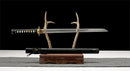 Hand Made High Quality T10 Steel Wakizashi Black - Kanu Swords