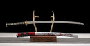 Handmade Rose Love Samurai Katana T10