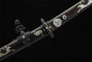 Tachi Sword T10 Real Hamon Full Tang Clay Tempered Katana - Kanu Swords