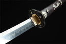 Tachi Sword T10 Real Hamon Full Tang Clay Tempered Katana - Kanu Swords