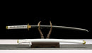 Wado Ichimonji white handle with traditional wrap